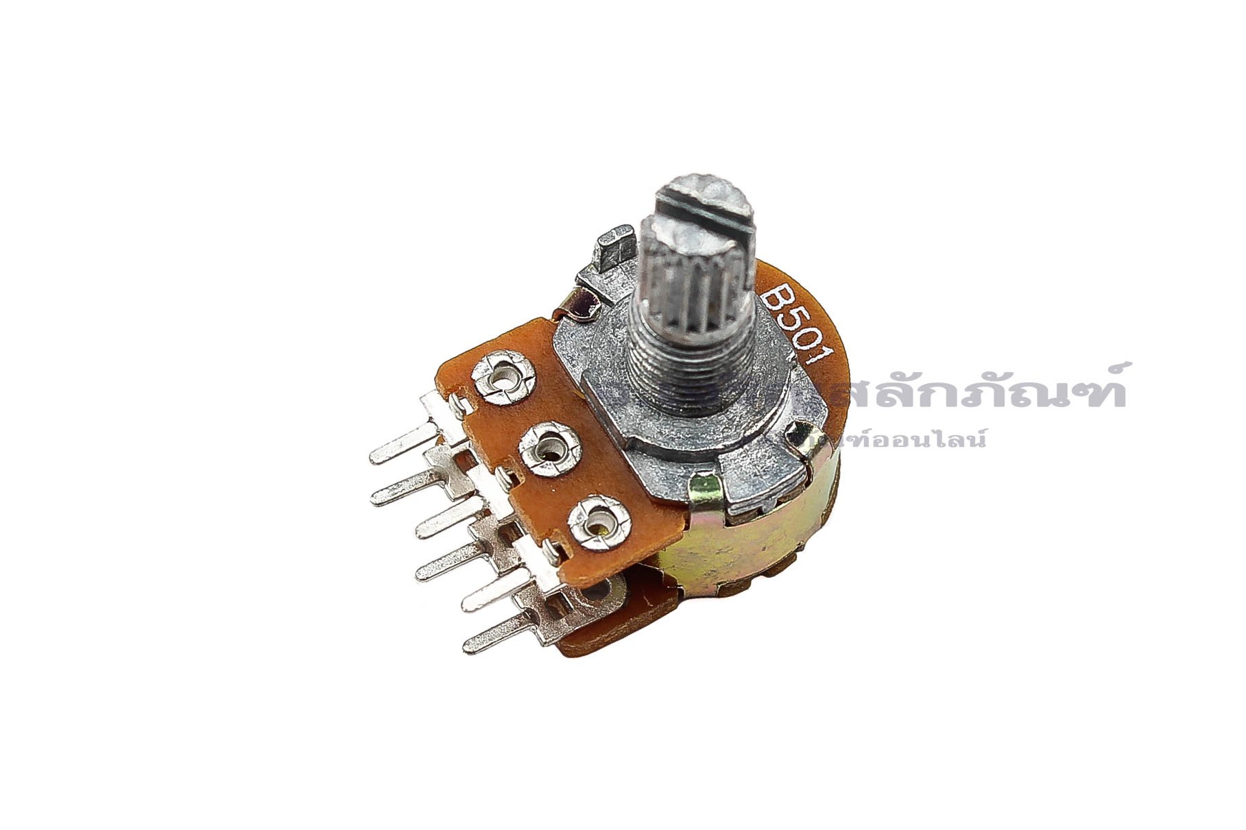 [E] WH148 วอลลุ่ม 6 ขา Volume 500R แกนยาว 15 mm